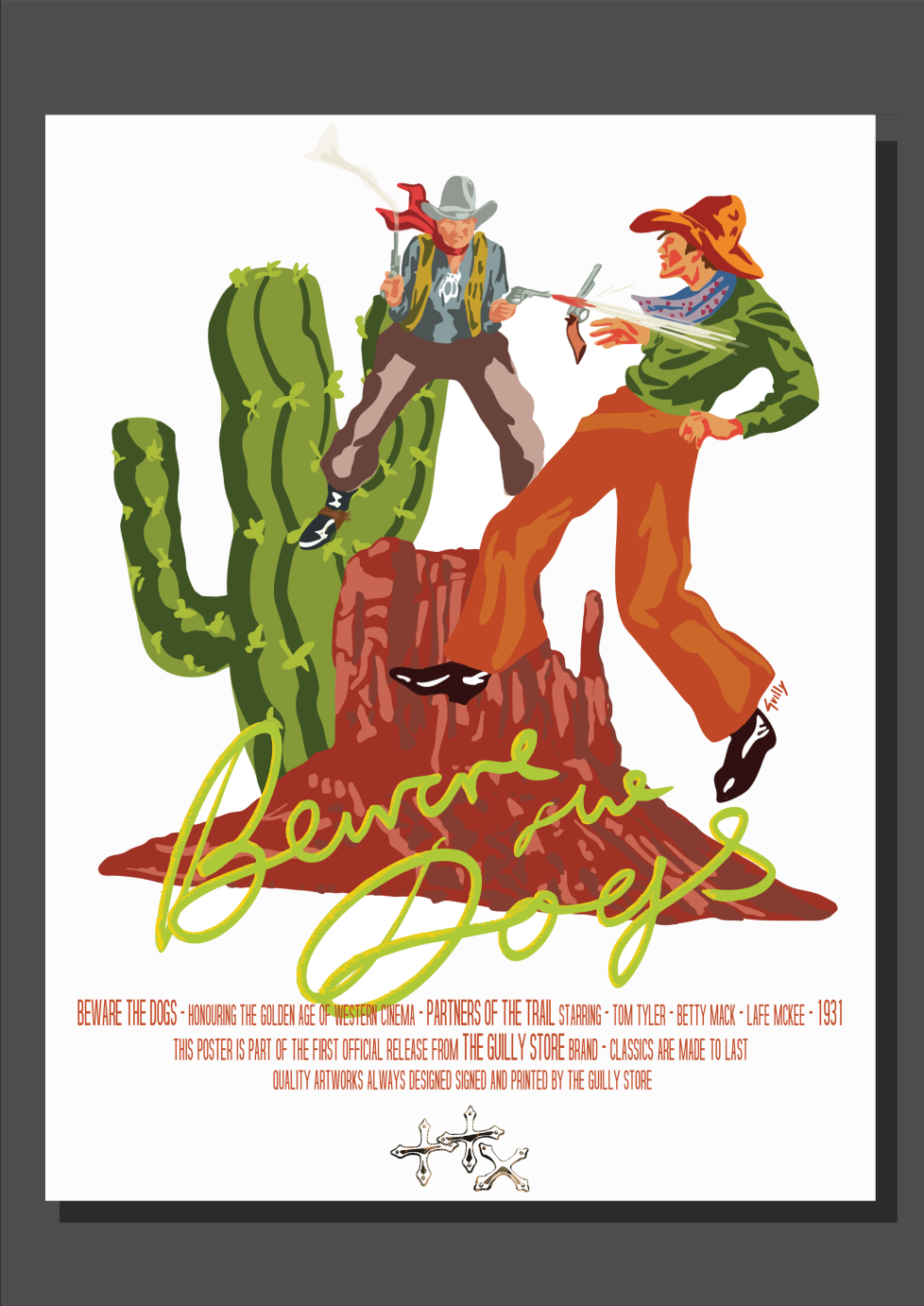 PARTNERS OF THE TRAIL - Beware the Dogs