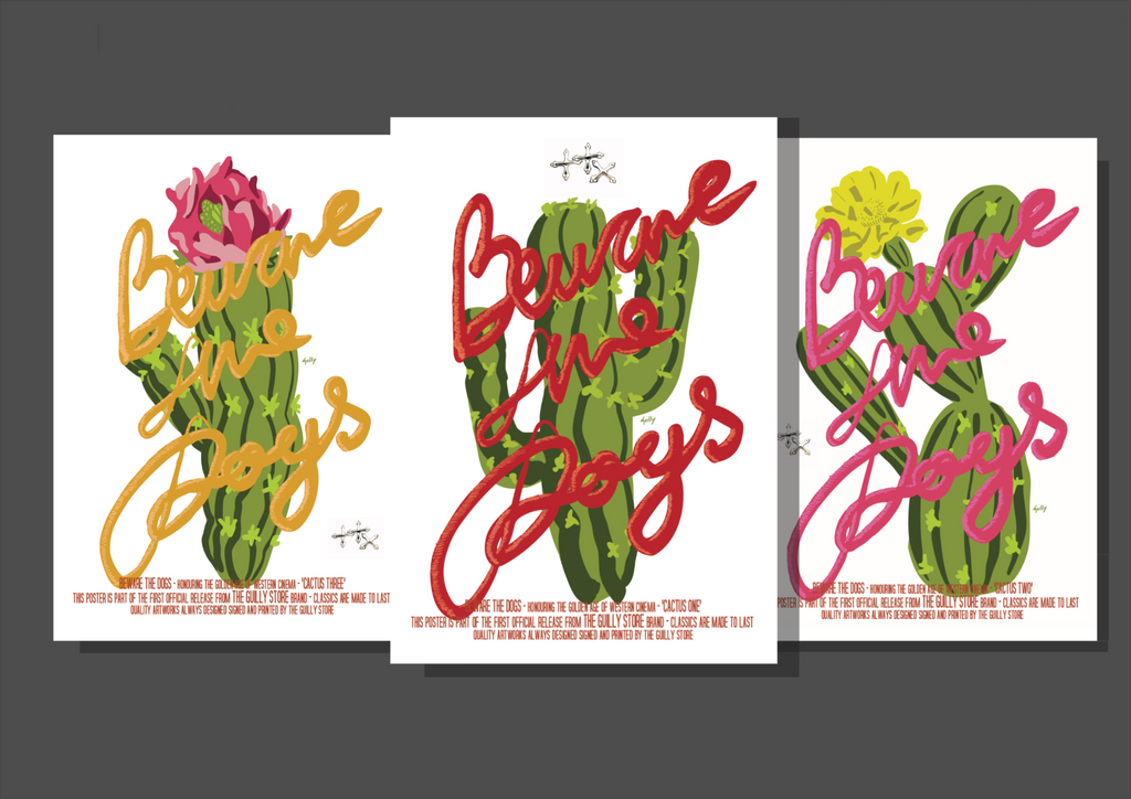 CACTI COLLECTION - Beware the Dogs